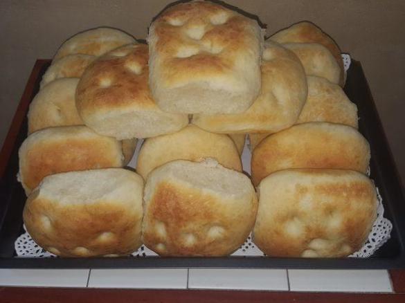 Focaccine come in panetteria