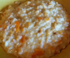 Risotto zucca e gorgonzola