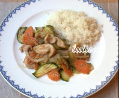 Straccetti di pollo all'orientale