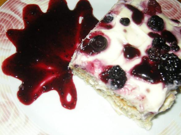 Il mio tiramisù ai frutti di bosco