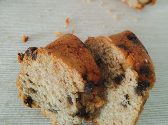 Ciambella al cocco con gocce di cioccolato - senza burro