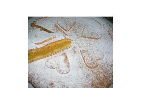 Torta alla crema di limone