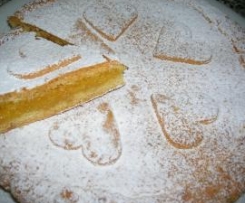 Torta alla crema di limone