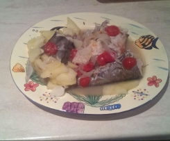 Merluzzo fresco a Varoma con patate