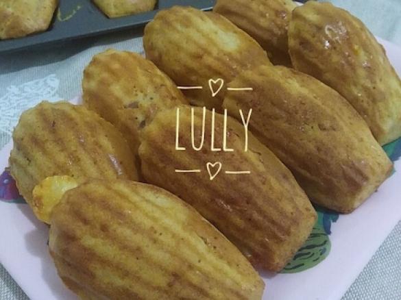 Madeleine salate crudo&emmental (contest biscotti salati)