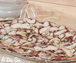 Carpaccio di polipo al lime