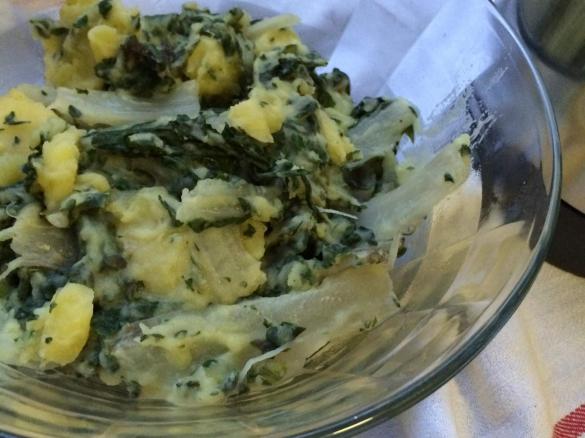 Patate e bietola alla dalmata