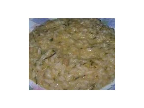 Risotto con zucchine e pecorino