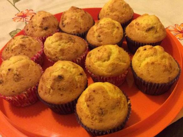 Muffin con gocce di cioccolato o .....!!!