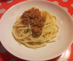 Bucatini al ragù di bufalo