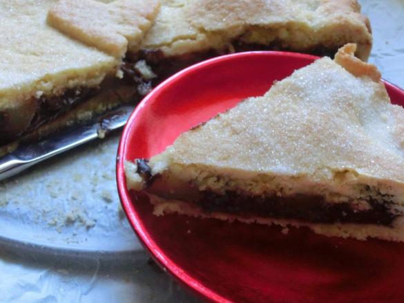 Crostata Ripiena alle Pere e Ganache al Cioccolato