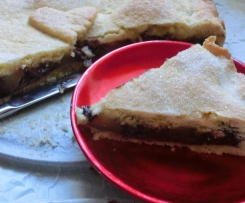 Crostata Ripiena alle Pere e Ganache al Cioccolato