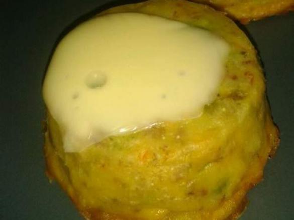 Tortino con salsiccia e piselli