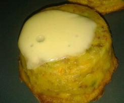 Tortino con salsiccia e piselli