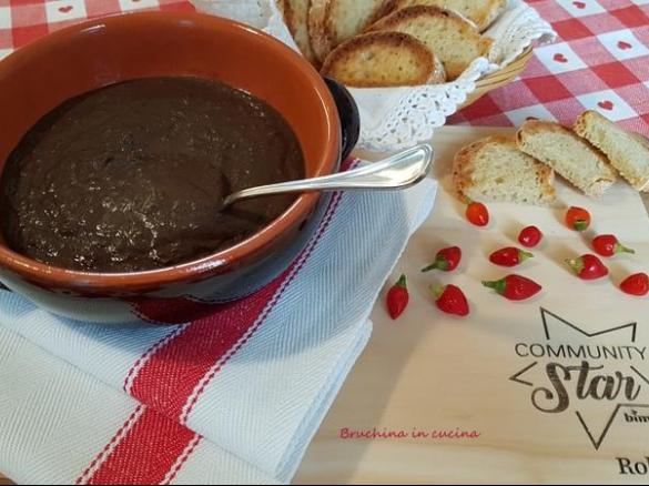 Crostini neri toscani di milza