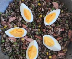 INSALATA DI RISO CON PATE' DI OLIVE NERE