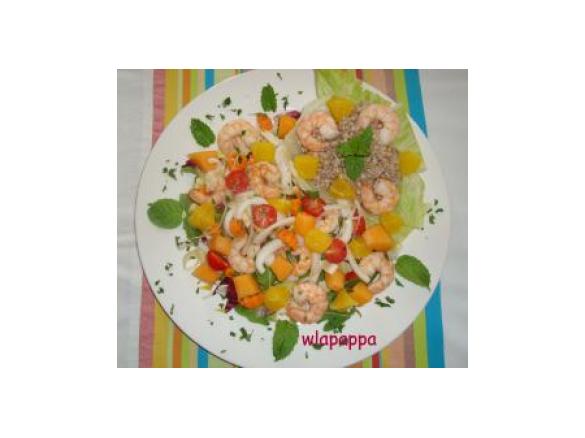 Insalata di mare, terra e sole