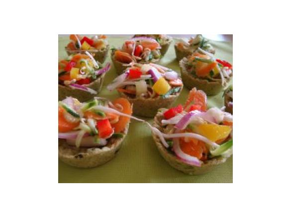 macedonia di verdure in coppetta