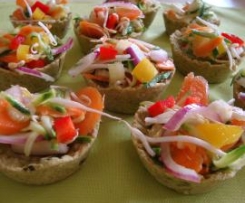 macedonia di verdure in coppetta