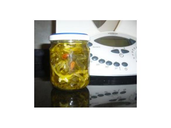 cime di rapa sott'olio