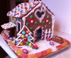 La mia prima "Casetta" in Pan di spezie (Natale)