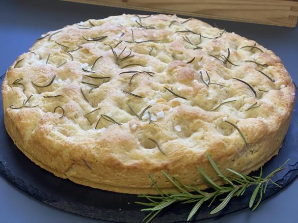 Panfocaccia al rosmarino