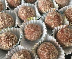 Tartufini di pomodori secchi e ceci