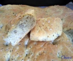 Focaccia morbidosa alle olive