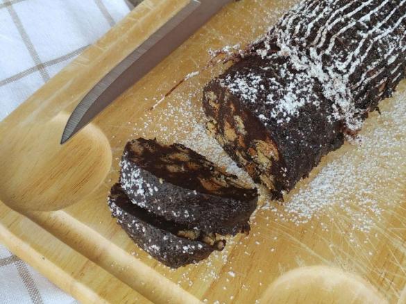 SALAME DI CIOCCOLATO SENZA GLUTINE