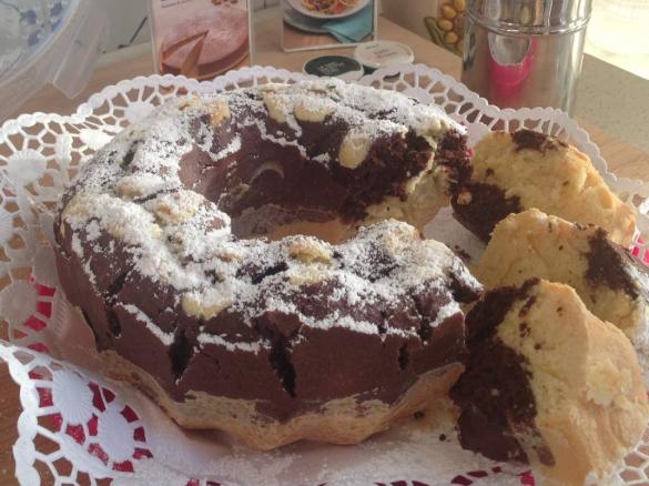 "CIAMBELLA VANIGLIA E CIOCCOLATO"