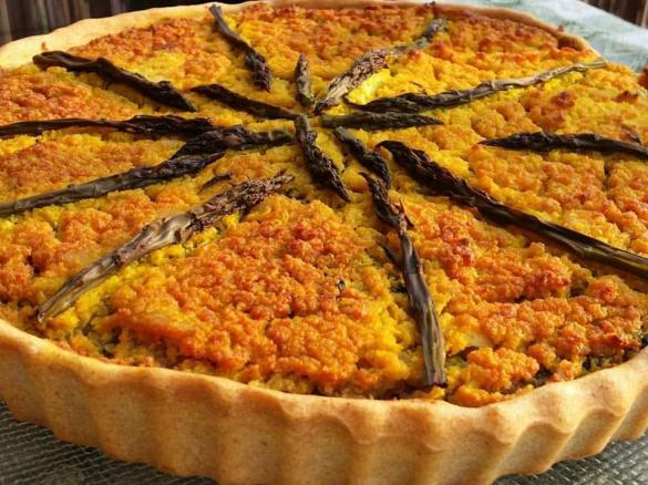 Torta salata veg di quinoa e verdure