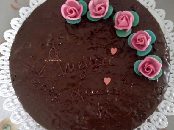 Pan di spagna al cacao