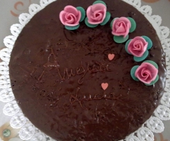 Pan di spagna al cacao