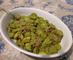 zucchine trombetta allo speck e rosmarino