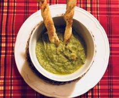 Torcetti di sfoglia ripieni di patate e parmigiano - contest accompagnamento zuppe