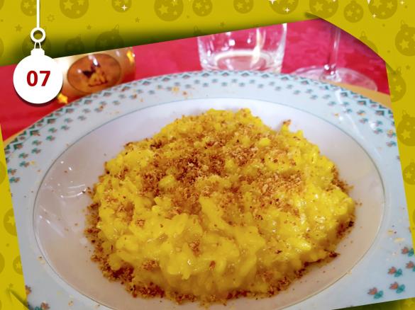 Risotto meneghino rivisitato - Natale