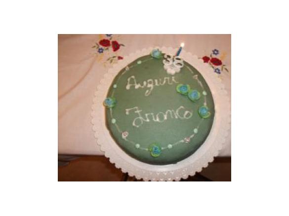 Torta compleanno di Franco