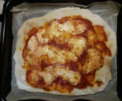 Pizze in Teglia (Margherita - Prosciutto Cotto e Mozzarella)