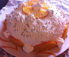 Zuccotto delle Feste all'arancia (Natale e non solo)