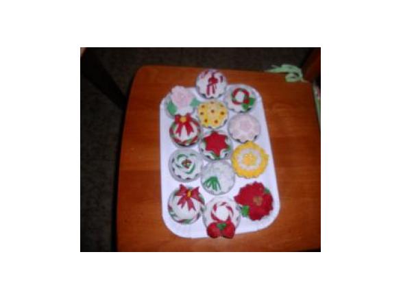 cupcake impasto moretta decorati in PDZ