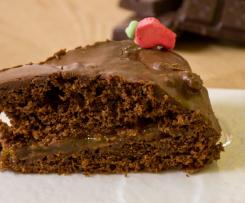 Torta al cioccolato e marmellata