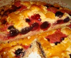 crostata di amarene