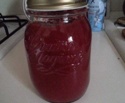 confettura di fragole con zucchero integrale o di canna