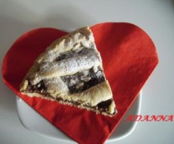 PASTA FROLLA slurposa con nutella e mandorle (veloce e taaanto morbida ).