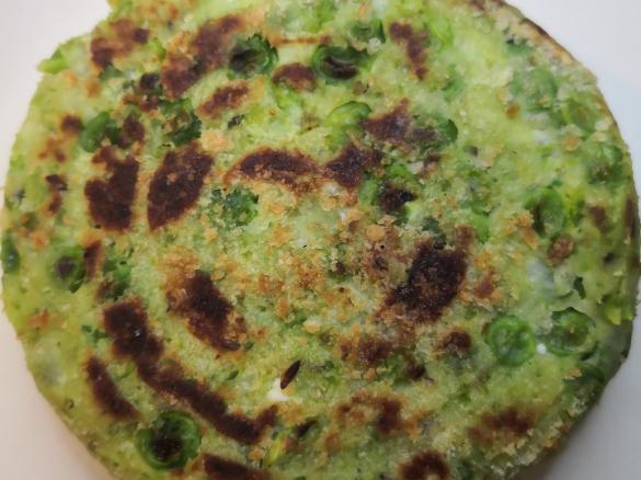 BURGER RICOTTA E PISELLI