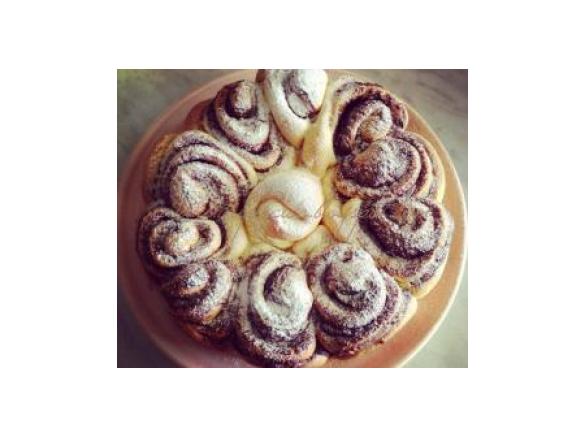 Torta di rose alla nutella