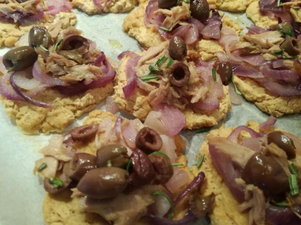 FOCACCINE DI FARINA DI LINO (DIETA DEI GRUPPI SANGUIGNI)