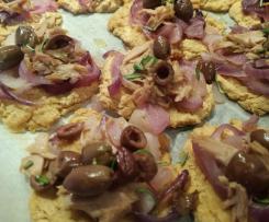 FOCACCINE DI FARINA DI LINO (DIETA DEI GRUPPI SANGUIGNI)