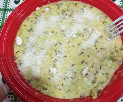 Risotto mix cereali con prosciutto cotto e zucchine