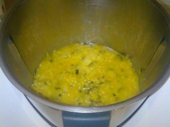 Risotto zucchine e zafferano